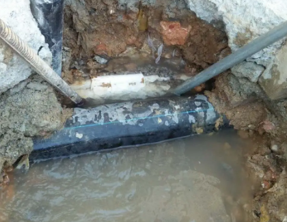 思南测漏水之水管漏水